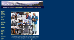 Desktop Screenshot of bluegrasswest.com